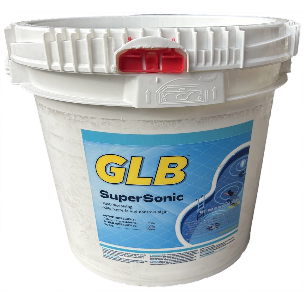 GLB Pool chlorine SuperSonic shock treatment 25 lb