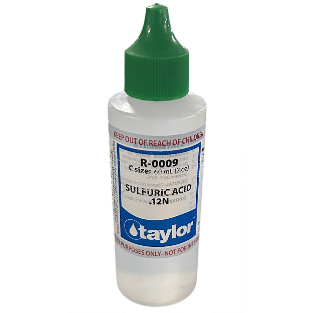 Taylor 2 oz Sulfuric Acid .12N R0009